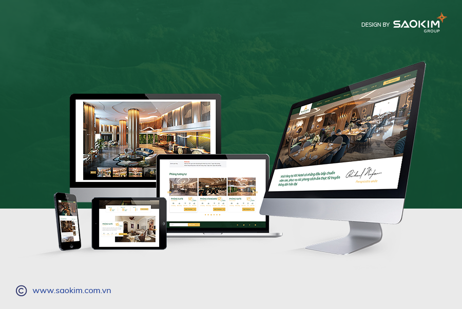KK SAPA HOTEL - Design Website and Brand Identity KK Sapa Hotel